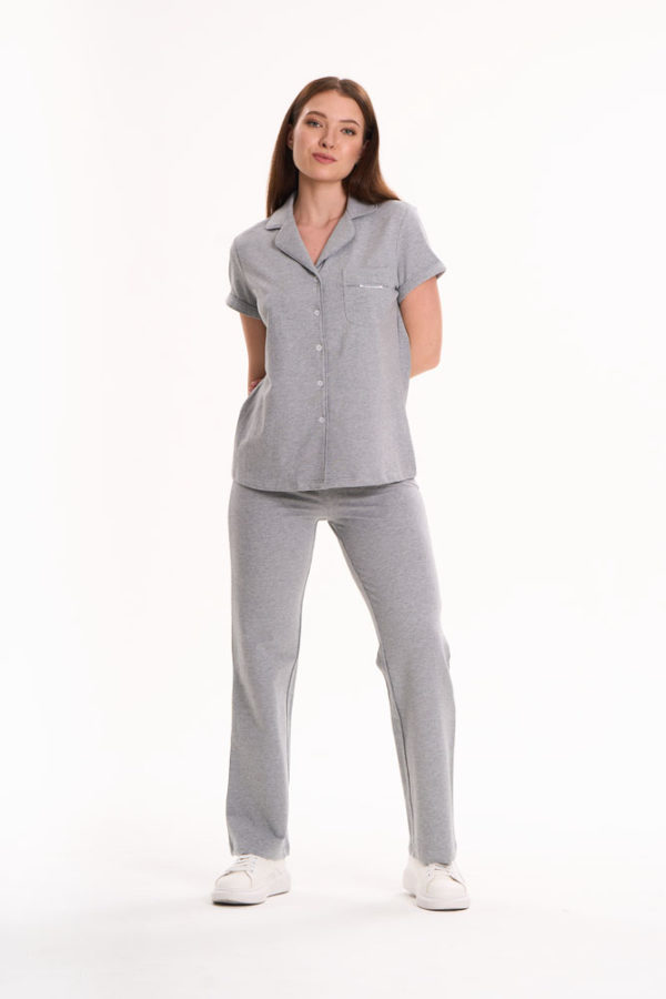 women Short Sleeve Pyjama Set